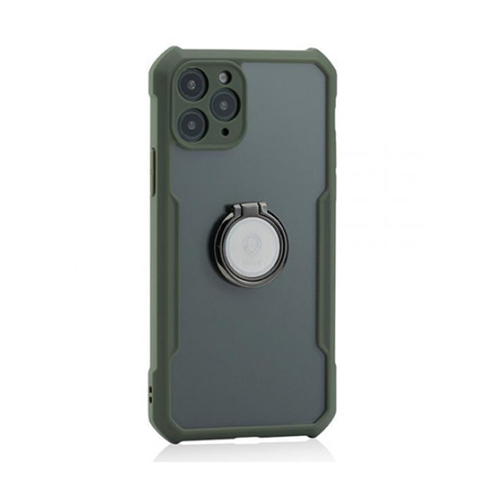 Green Stylishly Tough Case with Ring iPhone 11 Pro Max (4860000731236) Green Stylishly Tough Case with Ring iPhone 11 Pro Max (4860000731236)